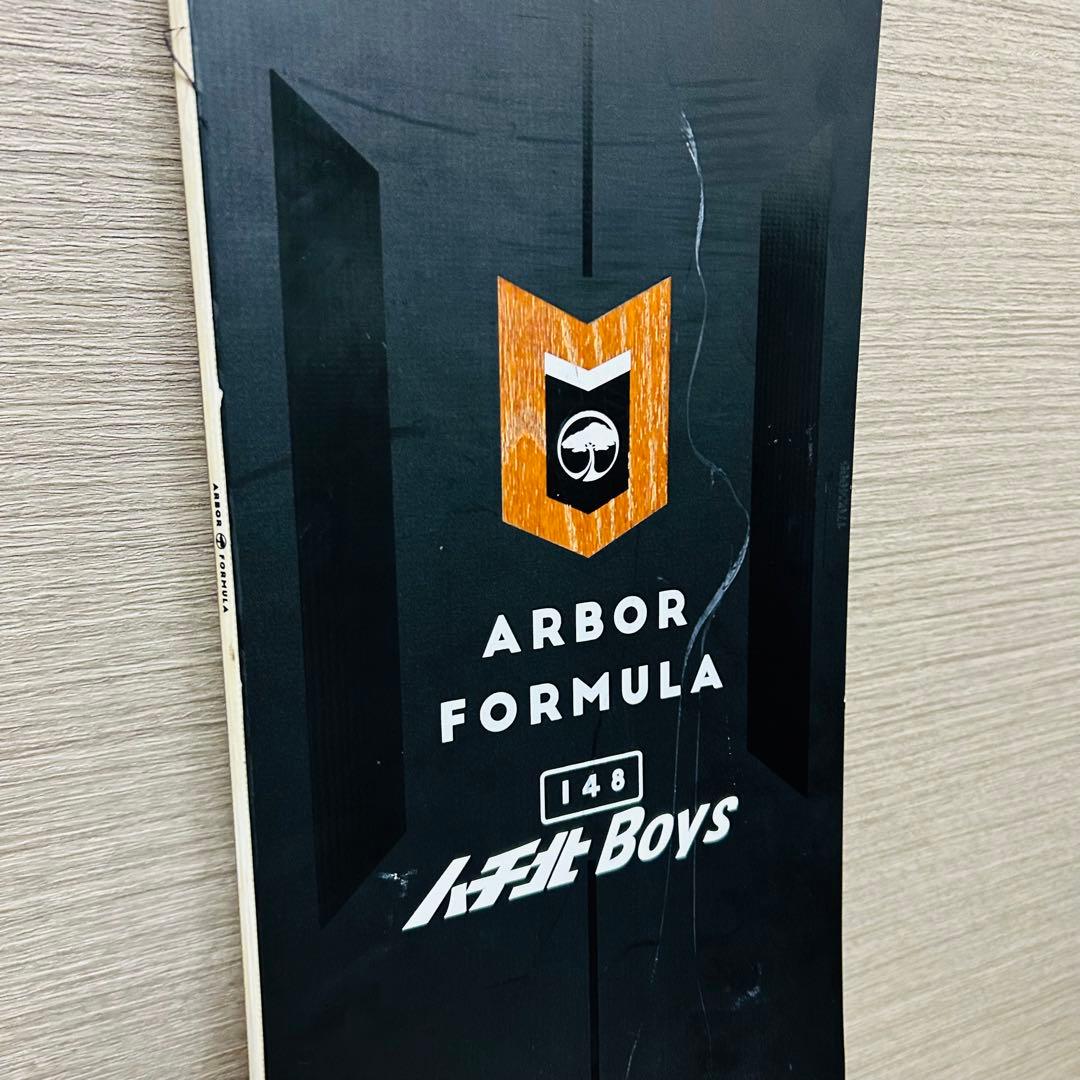 良品！FORMULA キャンバー ARBOR スノーボード 148㎝