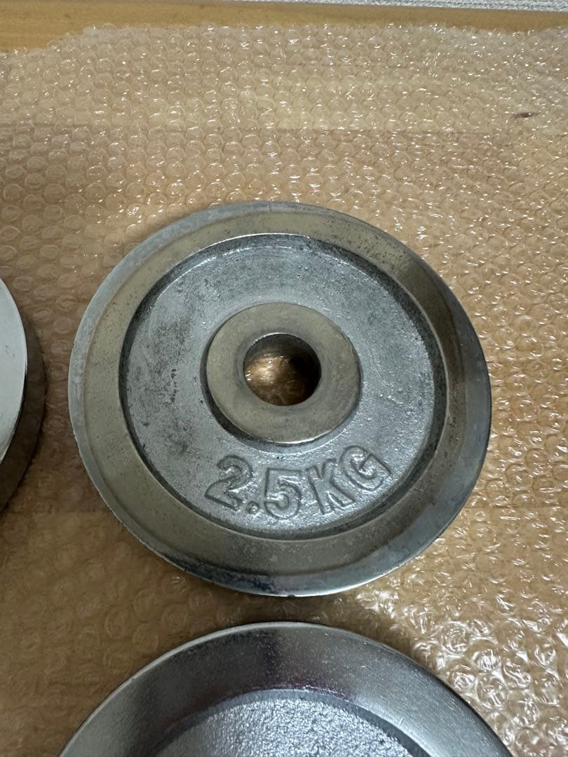 早い者勝ち　約20kg ありあわせダンベルセット　シャフト付き