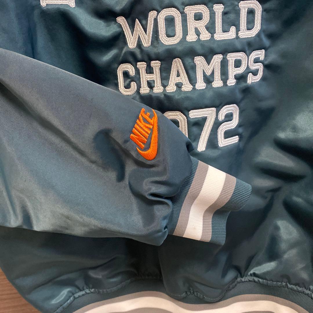 Nike THERMAL-FIT ジャケット　グリーン オレンジ Lサイズ