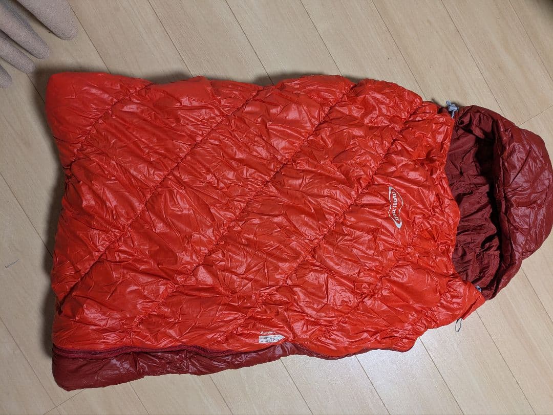 バロウバッグ #3 L\ZIP レッド赤　シュラフ寝袋
