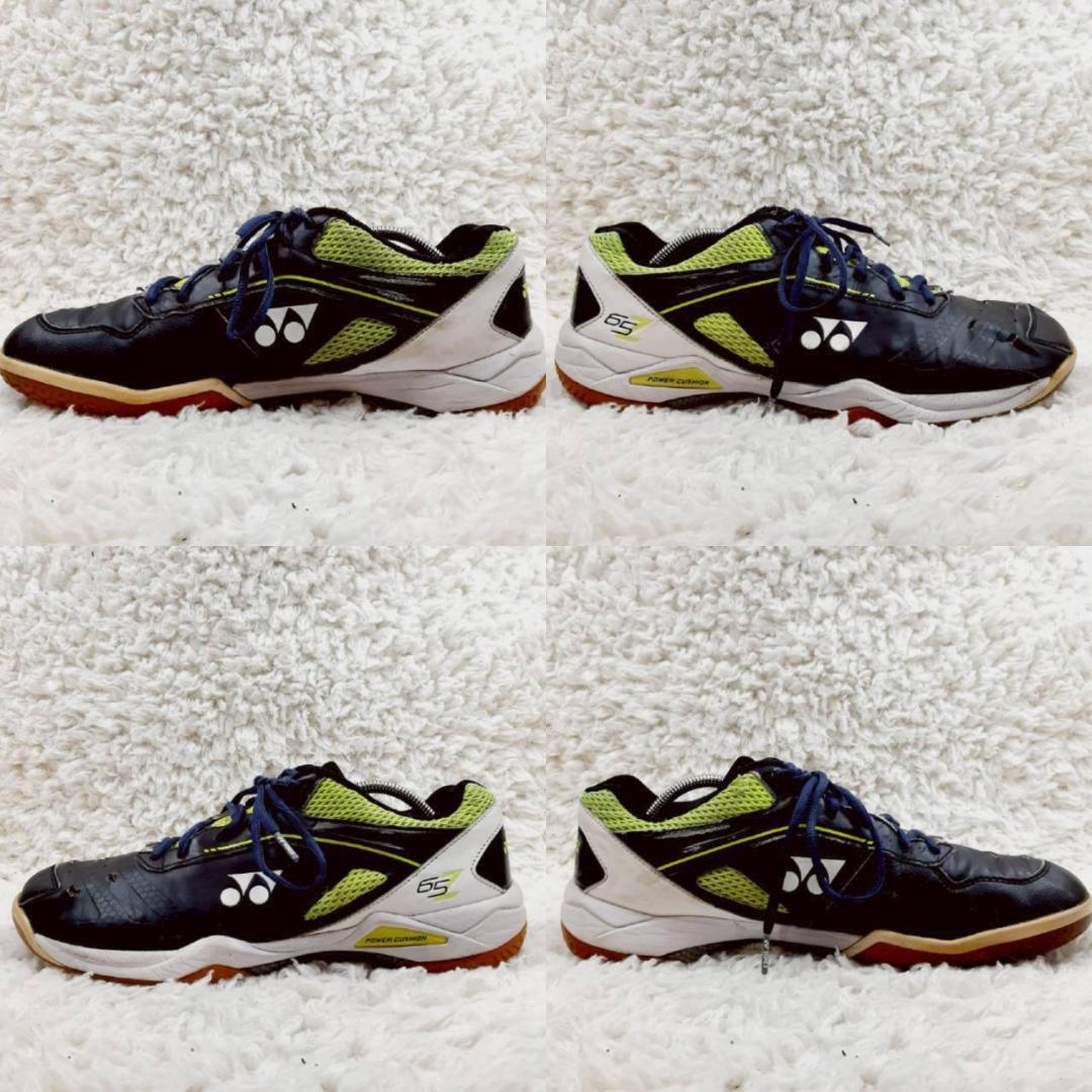 美品 27.5㎝◎YONEX ヨネックス バトミントンシューズ ブラック 黒