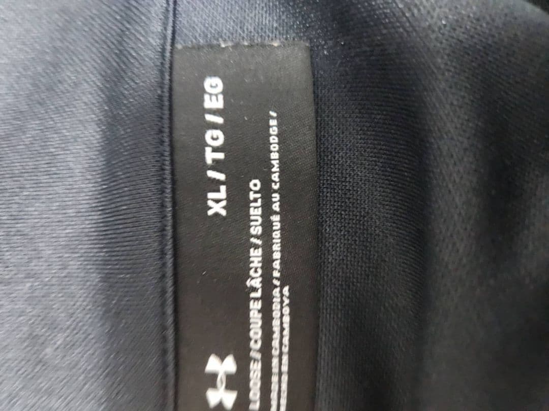 UNDER ARMOUR　アンダーアーマー　ジャージ　セットアップ　ブラックXL