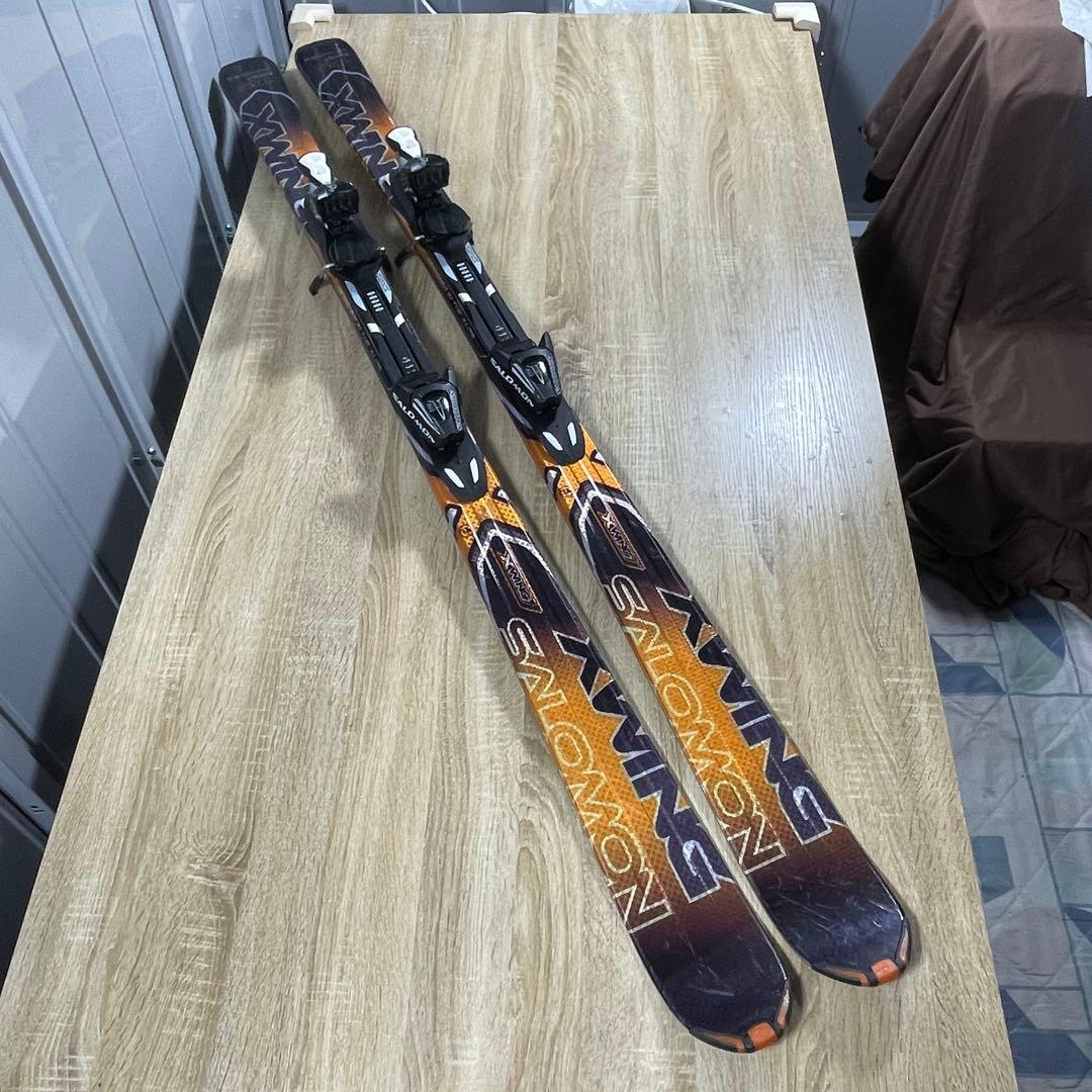 SALOMON（サロモン）165cmスキーセット【ホットワックス施工済】