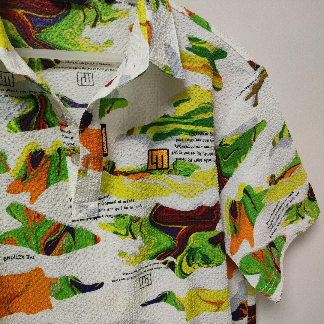 LOUDMOUTH ラウドマウス　今期新作　ゴルフシャツ L