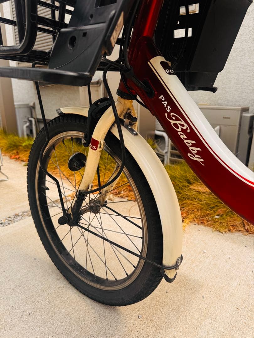 電動アシスト自転車 ヤマハ PAS Babby un チャイルドシート付