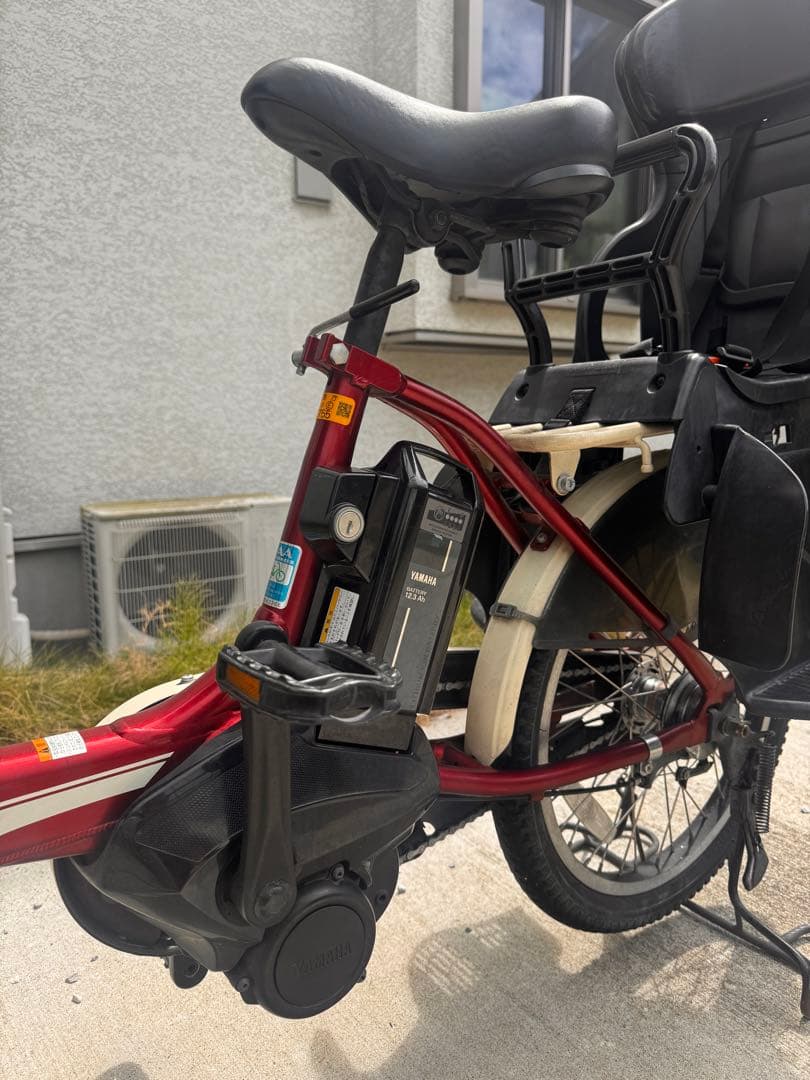 電動アシスト自転車 ヤマハ PAS Babby un チャイルドシート付