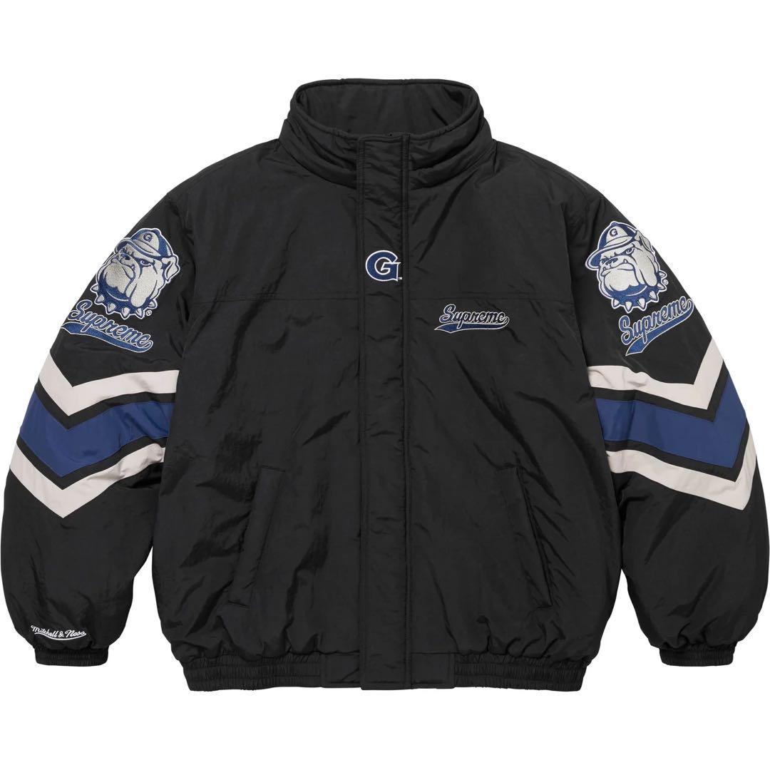 ウェア Supreme x Mitchell & Ness NCAA Hooded