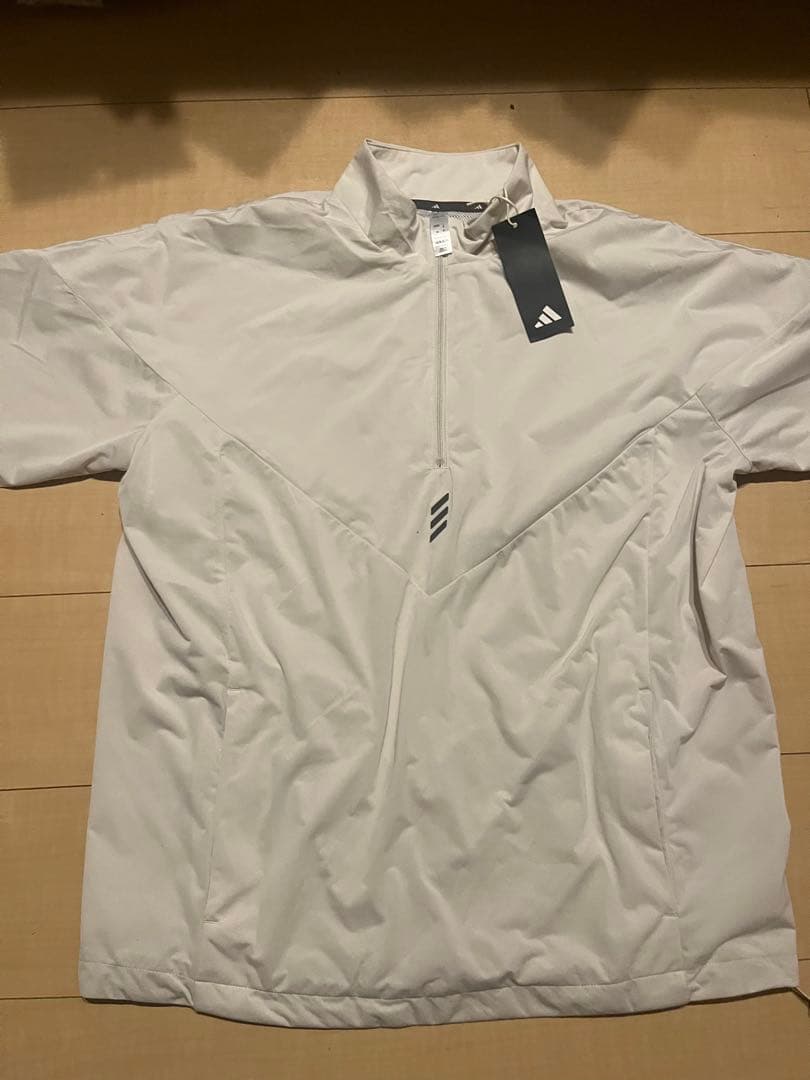 新品アディダス adidas ハーフジップ半袖ウィンド　パンツ セットアップ