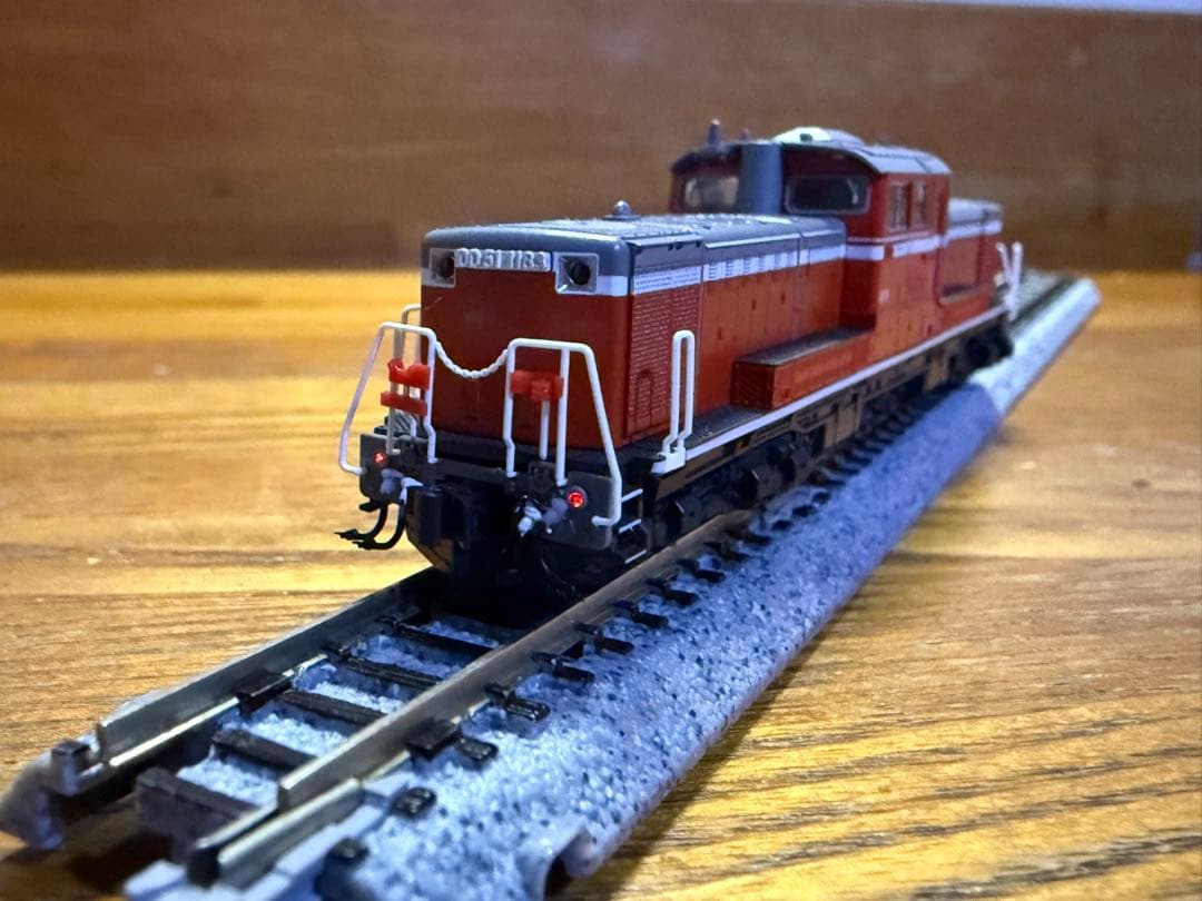 【加工】KATO 7008-3 DD51後期 暖地形 テールライト,JR仕様