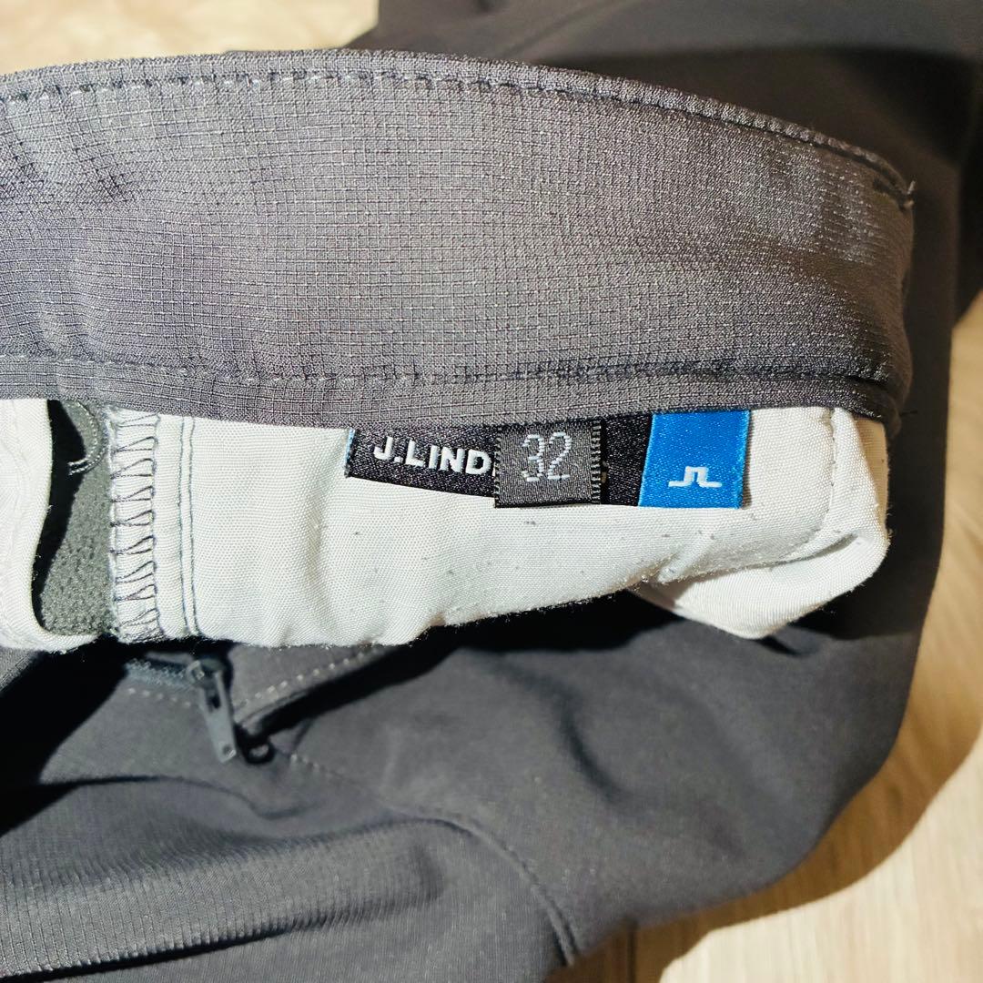未使用級　J.LINDEBERG ストレッチパンツ　グレー　ゴルフパンツ　最高級