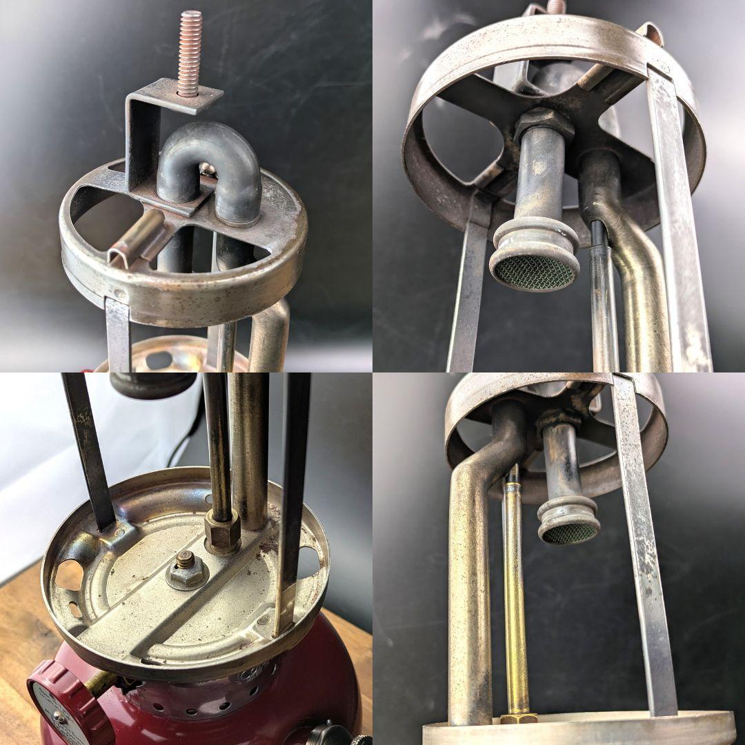 Coleman 200A バーガンディ 1962年2月製 ランタン ケース付き