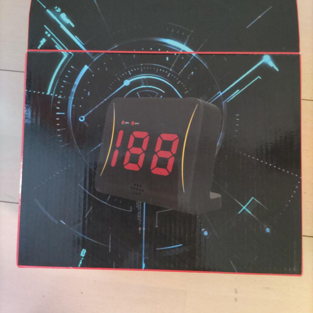 スピードガン 188 MPH/KPH表示 三脚付き