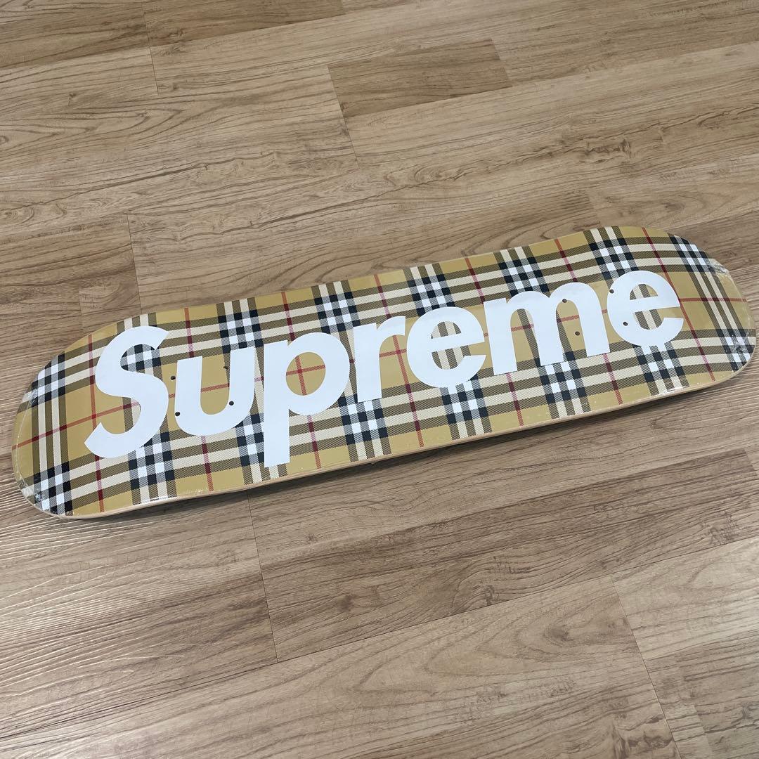 Supreme Burberry Skateboard デッキ バーバリー