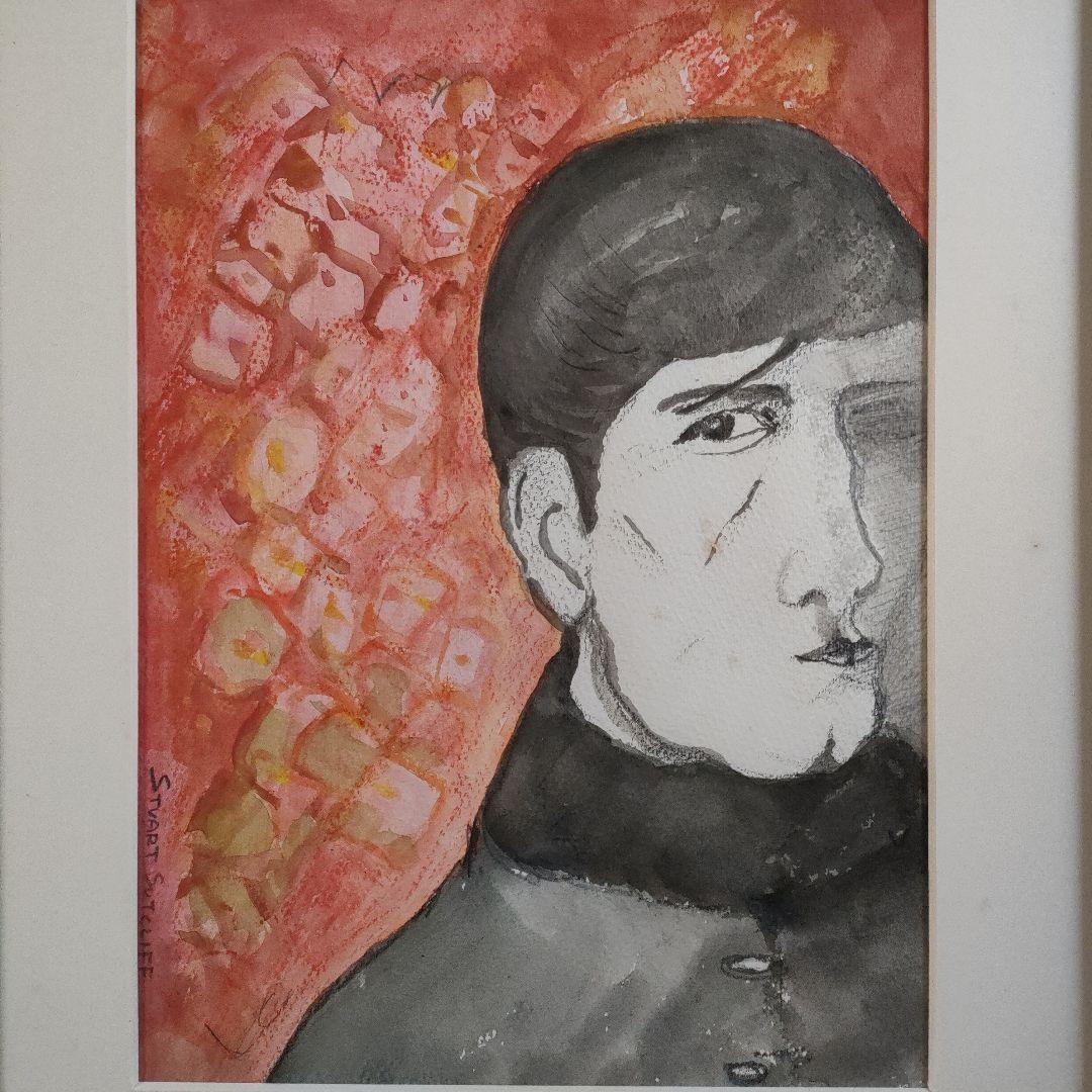 STUART SUTCLIFFE (5人目のビートルズBEATLES)　自画像
