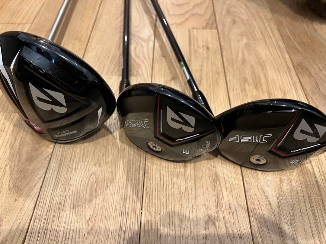 ブリヂストン B5 ドライバー/3，5FW メンズ ゴルフクラブ 3本セット