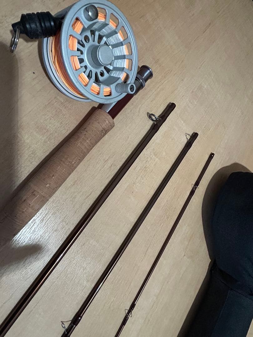 5番（9ft）フライロッドセット&その他ツール色々