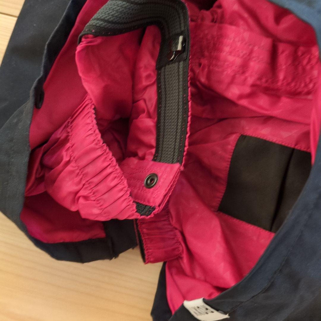 美品　ROXY マルチカラージャケット フード付き　上下セット　スノーボード