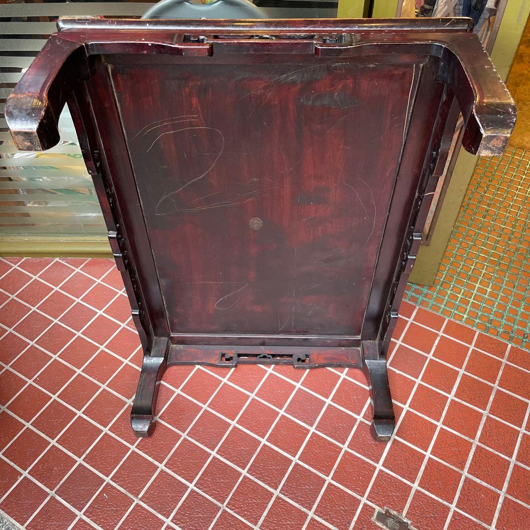 座卓　昭和レトロ　木製高級家具　マルダイ家具
