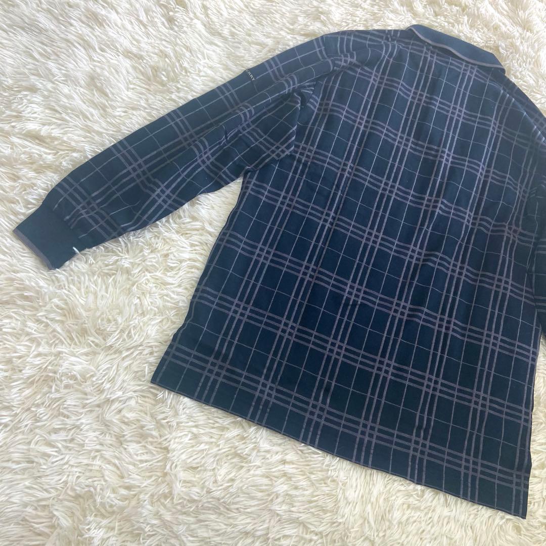バーバリーゴルフ BURBERRY GOLF 刺繍ポロシャツ メンズ L ノバ