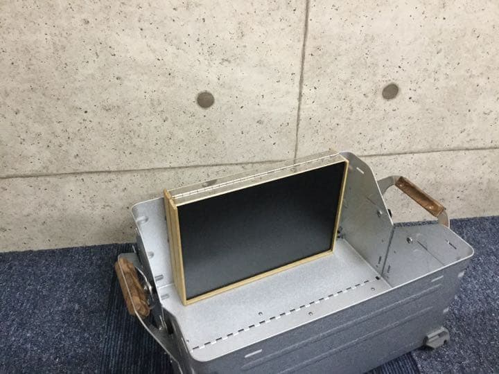 スノーピークシェルフコンテナ25用　開閉式天板