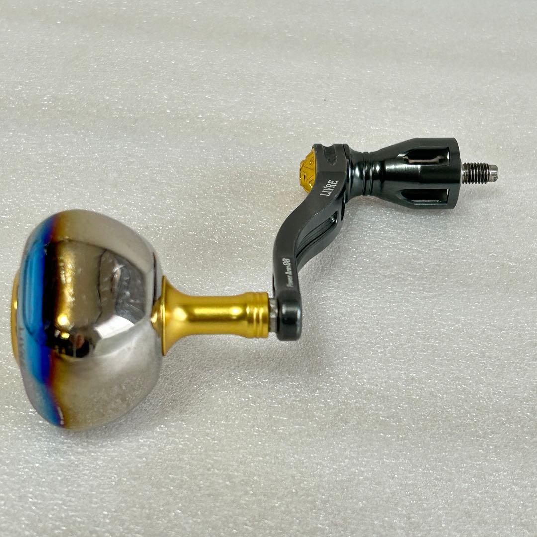 LIVRE リブレ パワーアーム88 PT52 シマノ右巻 ハンドル スピニング