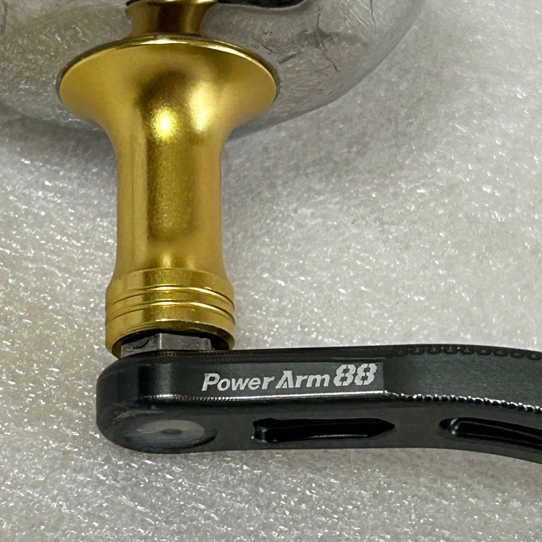 LIVRE リブレ パワーアーム88 PT52 シマノ右巻 ハンドル スピニング