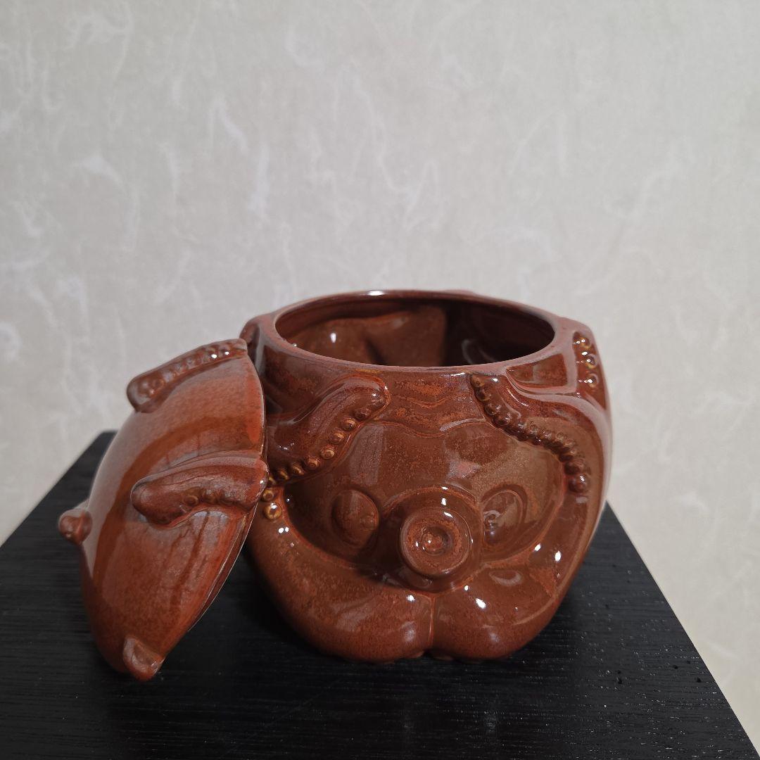 【珍品】陶器製 駅弁容器 躍りたこめし&オリジナルひっぱりだこ飯