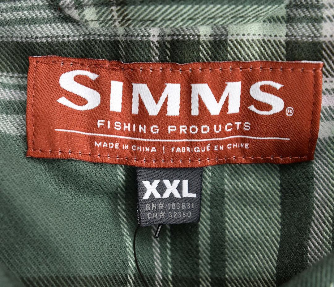Simms Primaloft Blend Flannel 長袖シャツ XXL