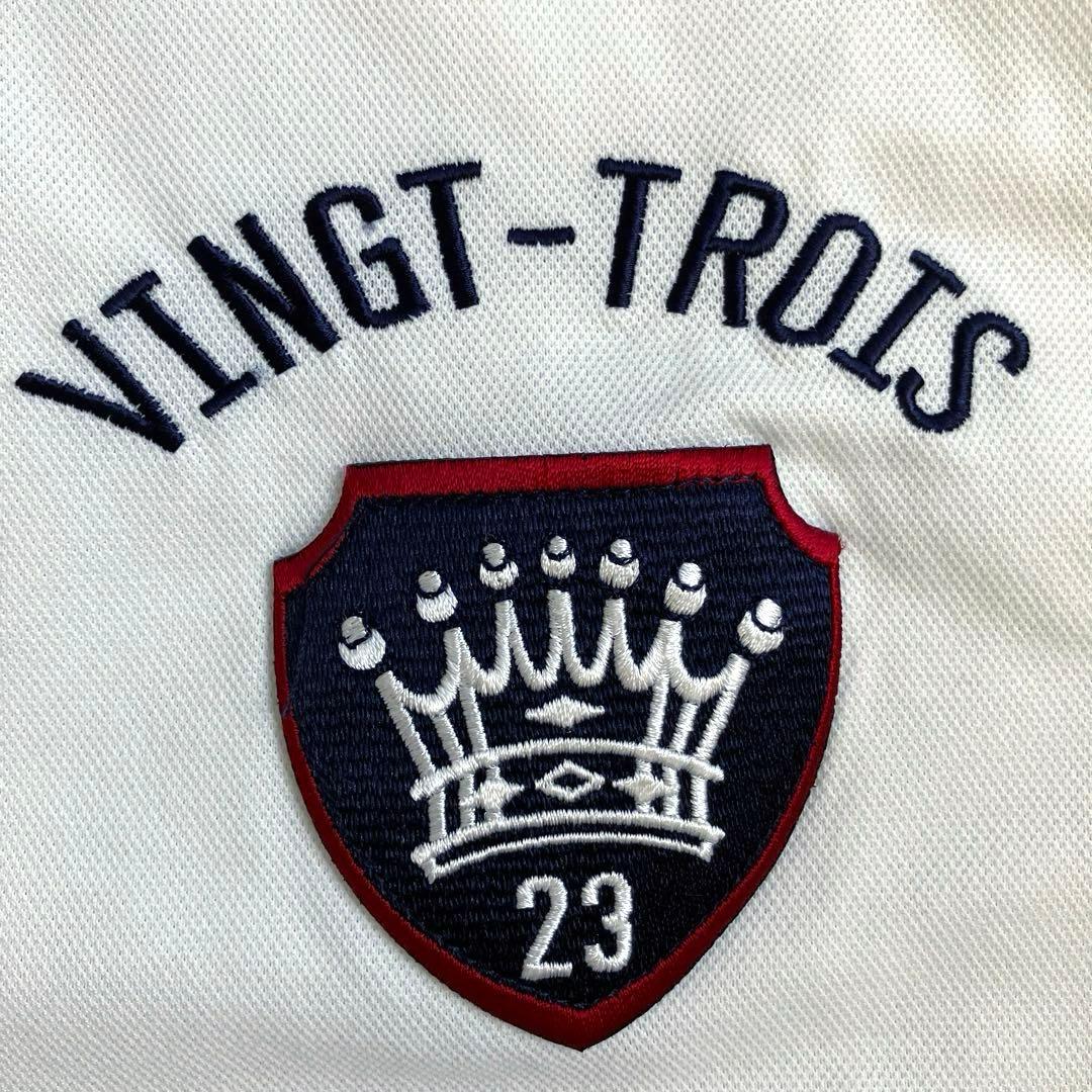 【美品】23区 GOLF メンズ 半袖ポロシャツ サイズMタグ付き