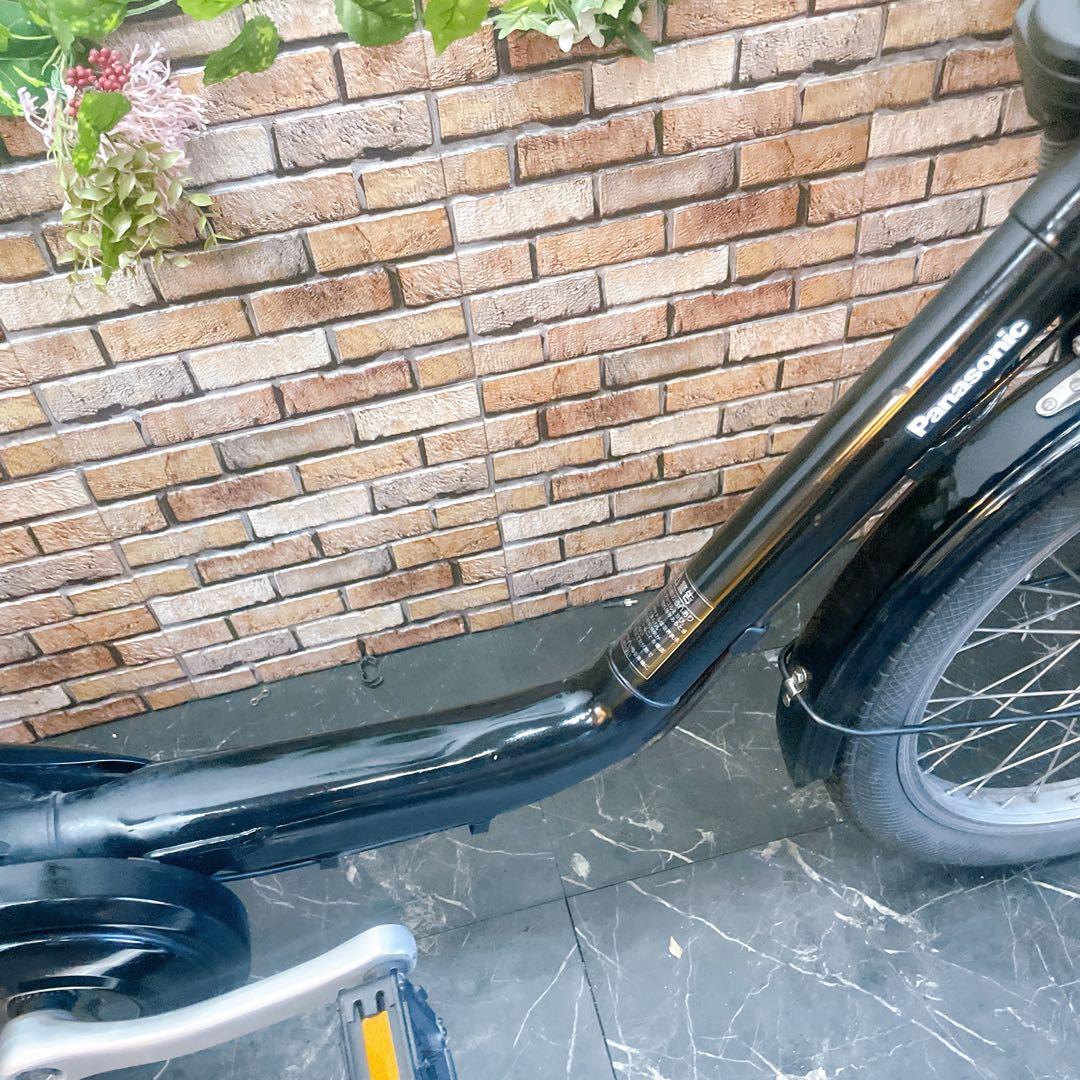 【85】電動自転車Panasonic Gyutto ブラック 20インチ