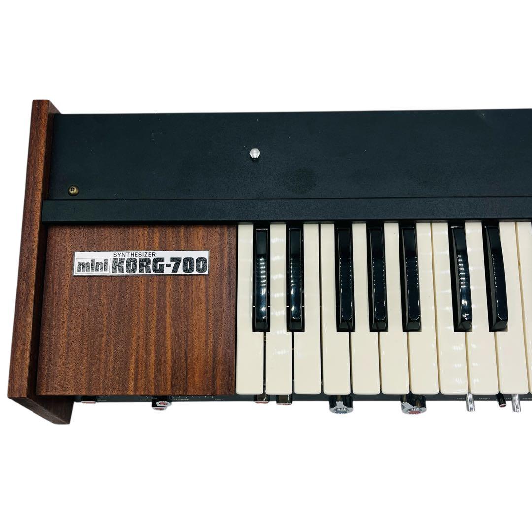 mini KORG-700 モノフォニック•シンセサイザー 通電のみ確認　中古品