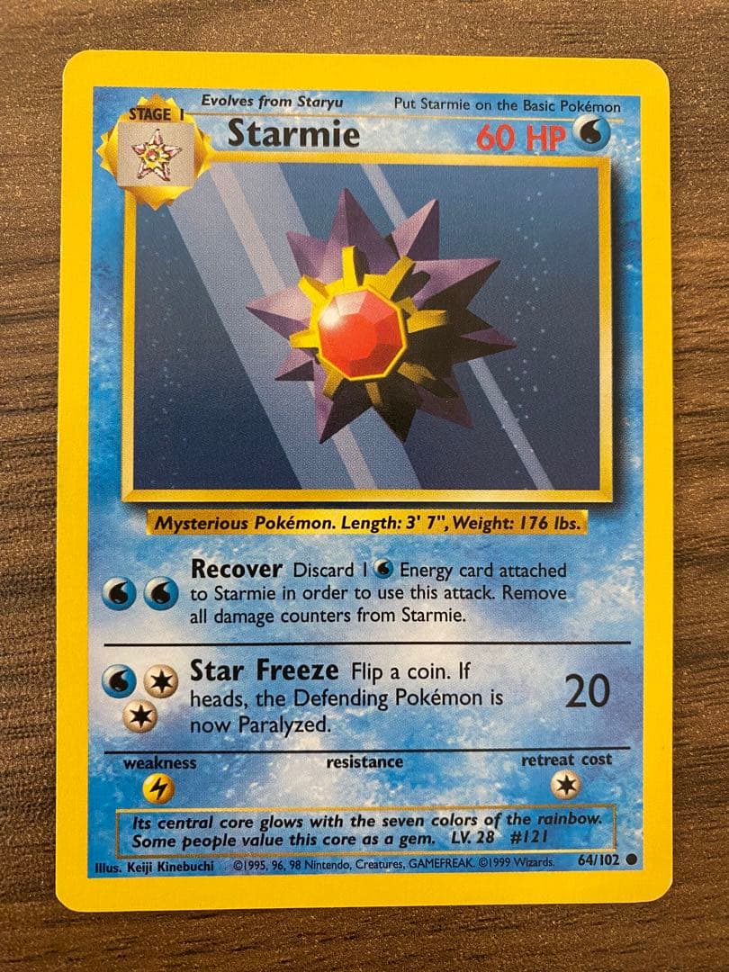 英語版ポケモンカード　初期版　フシギダネ　ドードー　スターミー　3枚セット