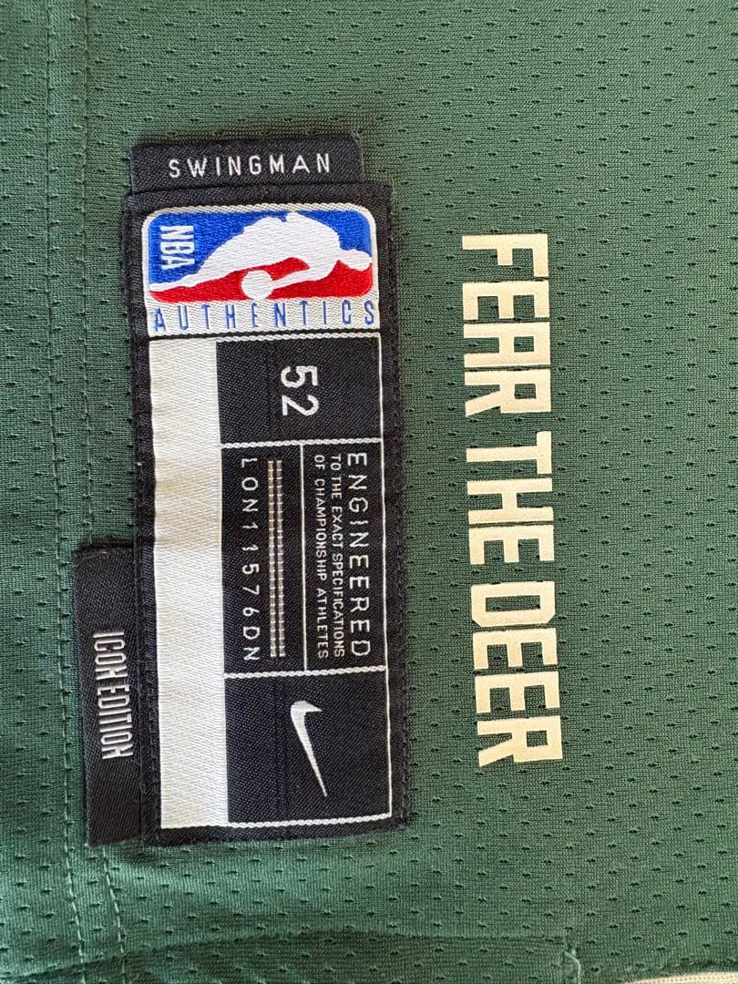 Milwaukee Bucks ヤニス・アデトクンボユニフォーム