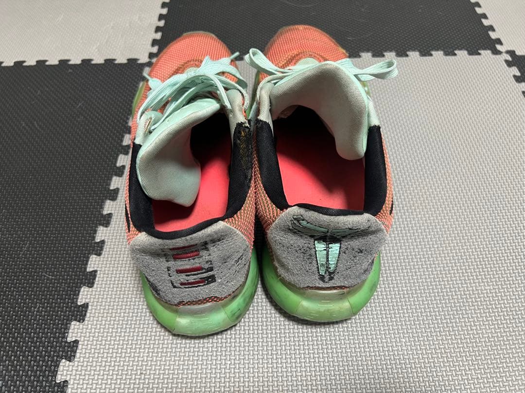 Nike KOBE10 バスケットボールシューズ オレンジ/グリーン