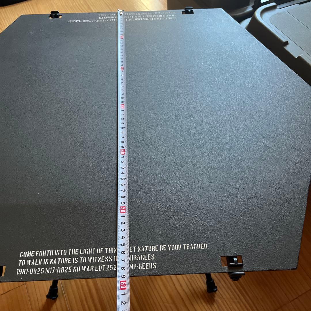 canpgeeksキャンプギークスヘキサテーブルトップ　互換性ある脚セット