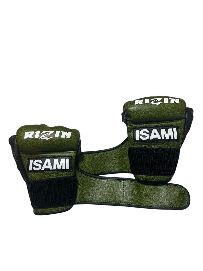 ISAMI イサミ RIZIN ハンドガードオープンフィンガーグローブ Mサイズ