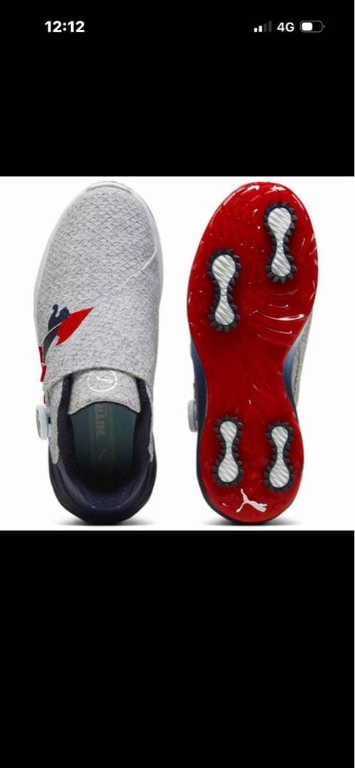 【新品・半額】PUMA NITRO ゴルフシューズ　定価23,100円税込み