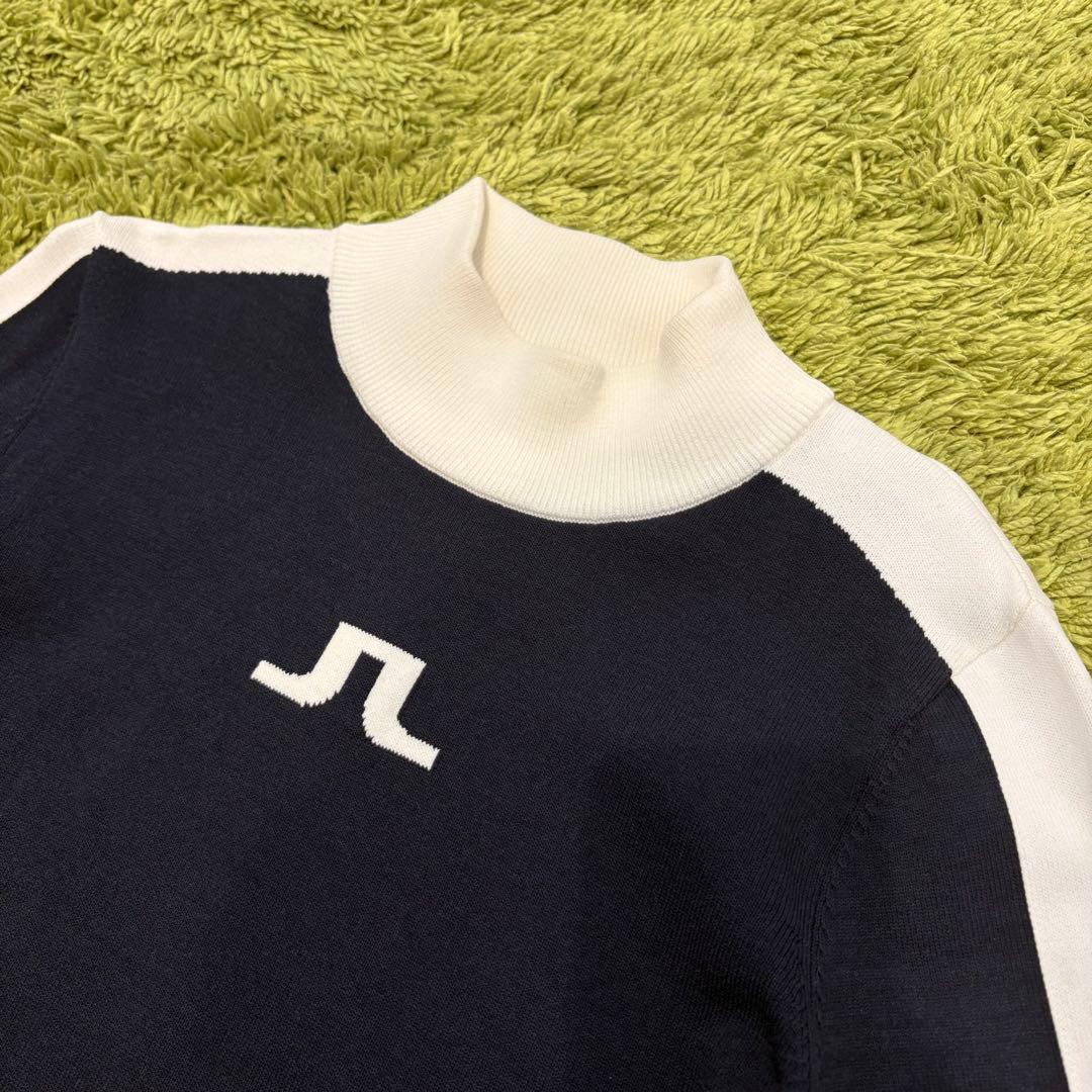 J.LINDEBERG ジェイリンドバーグ ニット セーター ネイビー Mサイズ