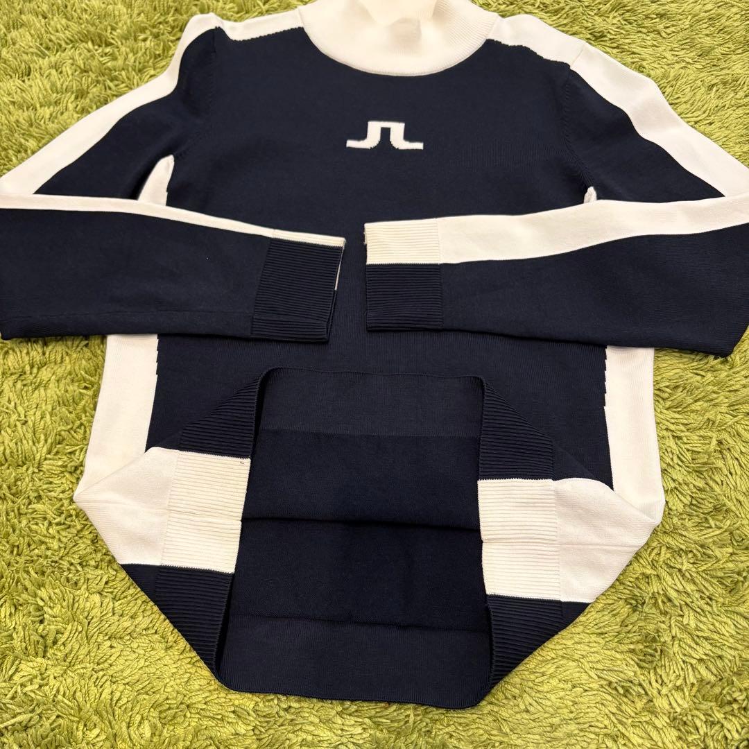 J.LINDEBERG ジェイリンドバーグ ニット セーター ネイビー Mサイズ