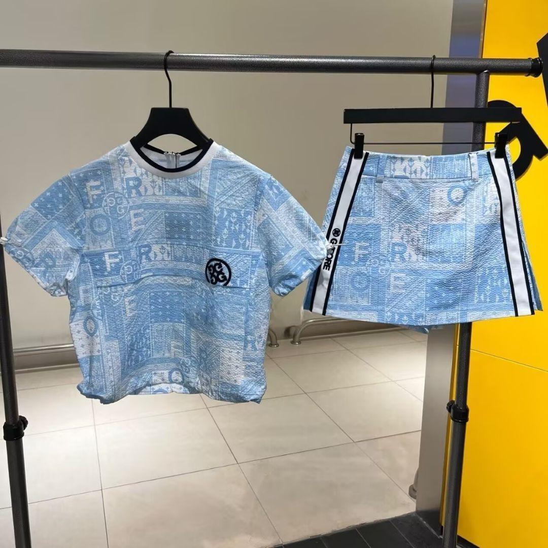G/FORE ゴルフウェア上下セット Sサイズ 新品 白バイザー付き☘️