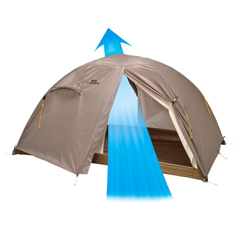 ダンロップ/プロモンテ VS-22TA アルパインテント1〜2人用 ロング両入口