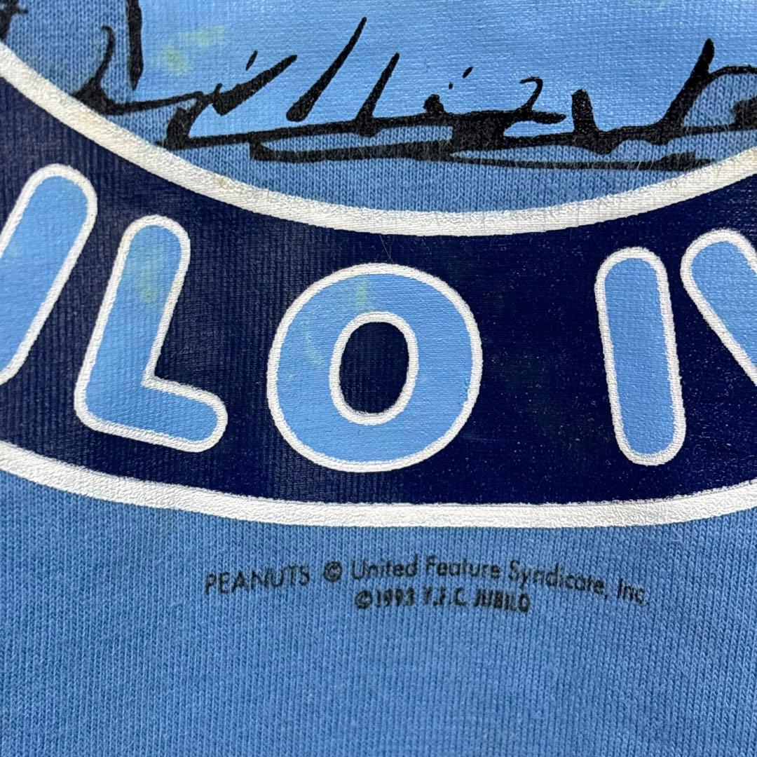 90s レア JUBILO ジュビロ磐田 Tシャツ ティーシャツ スヌーピー青S