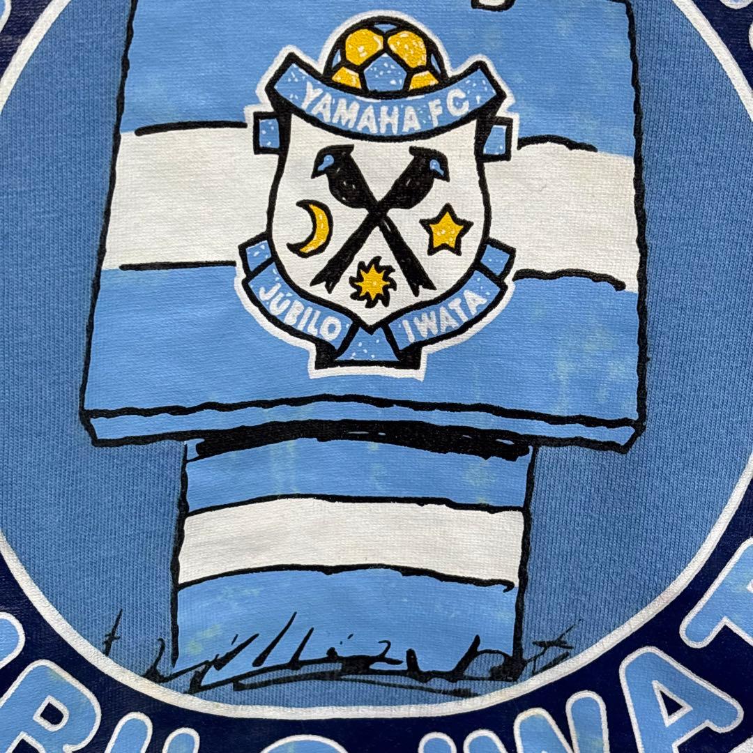 90s レア JUBILO ジュビロ磐田 Tシャツ ティーシャツ スヌーピー青S