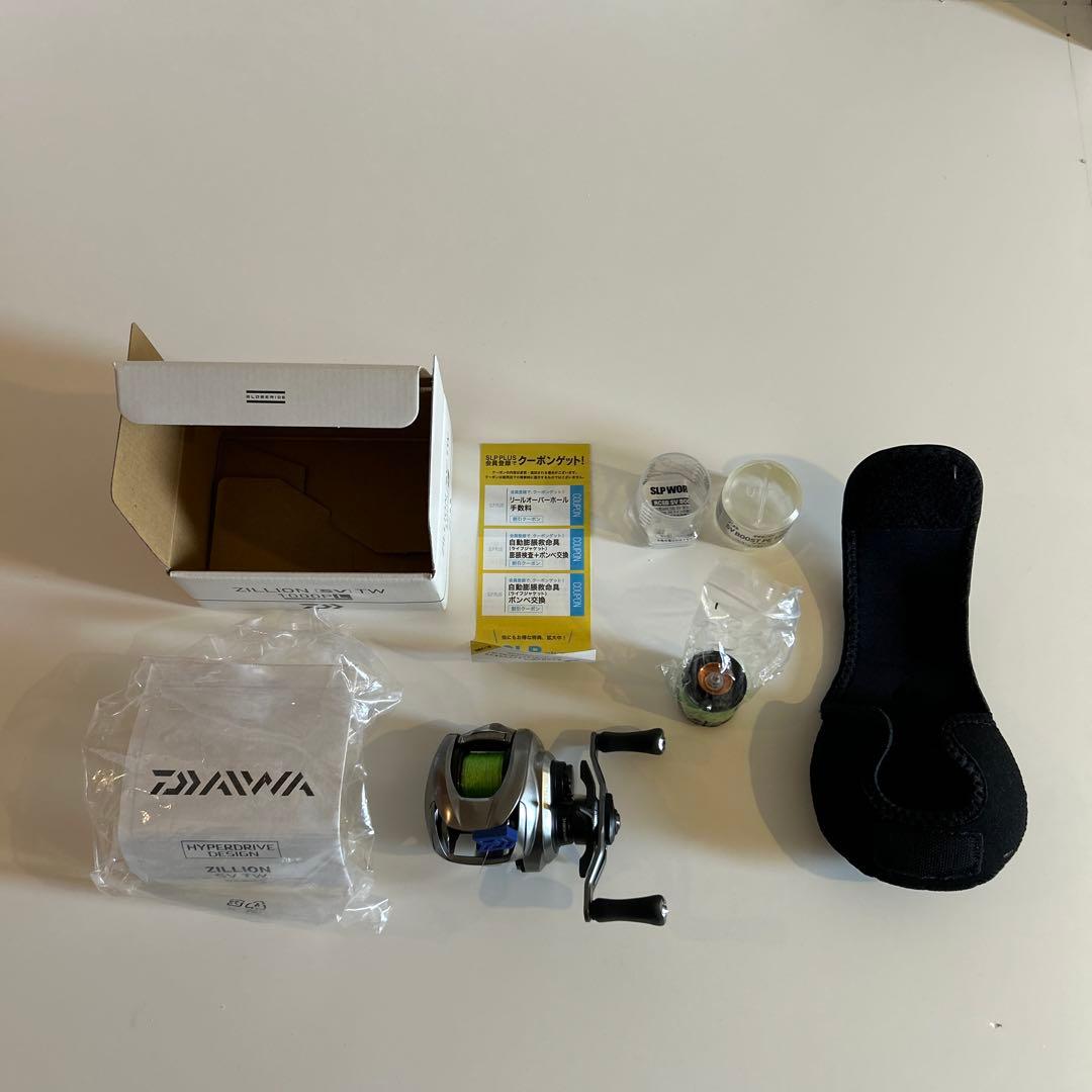新品未使用　DAIWA ZILLION SV TW 1000PI 換えスプール付