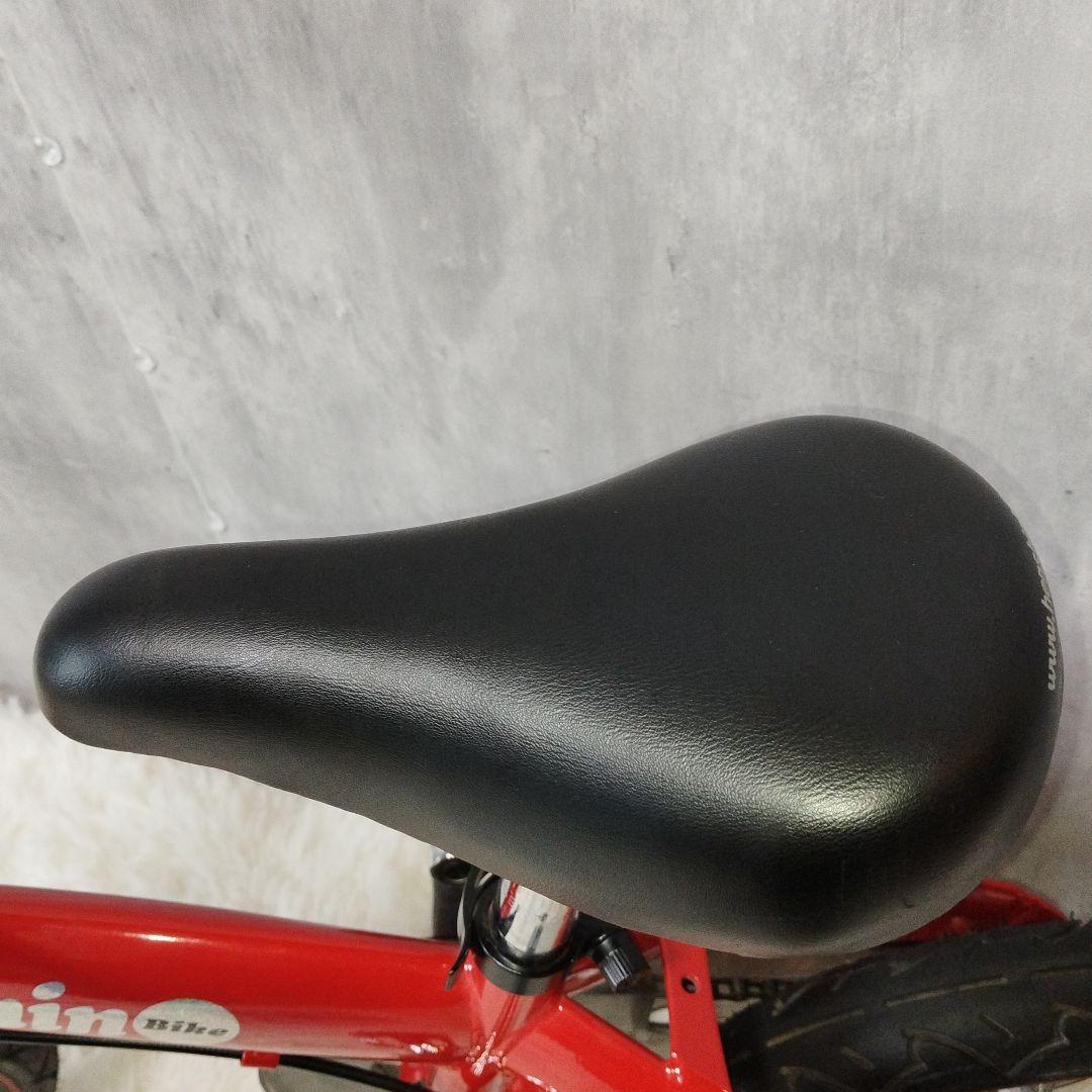 【未使用級】 へんしんバイク 12インチ 赤 スタンド＆工具セット付