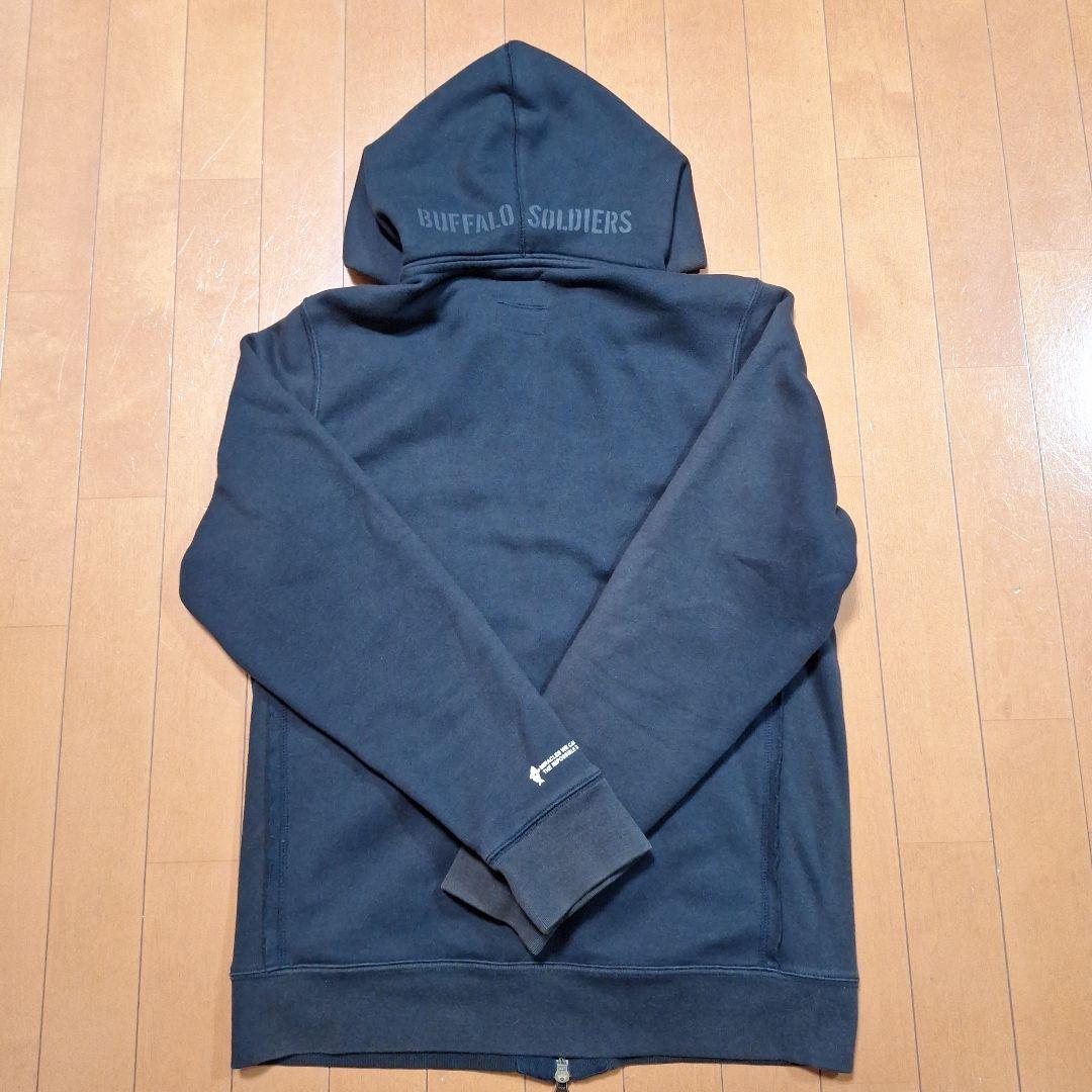 限定 Stussy ジップアップ スウェット パーカー バッファローソルジャース
