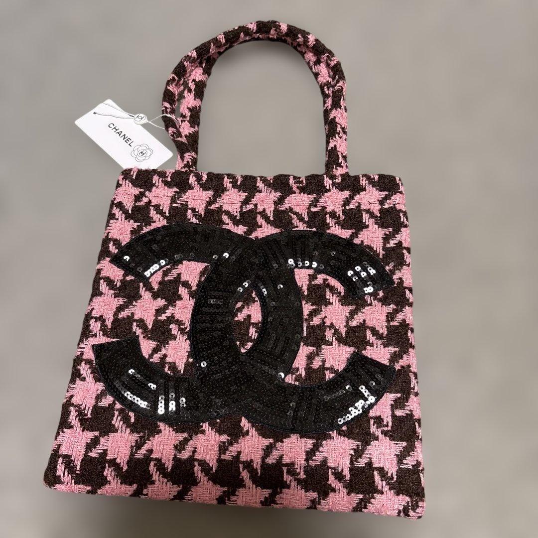 CHANELツイードトートバッグVIPノベルティ 6日から8日迄　お値下げ
