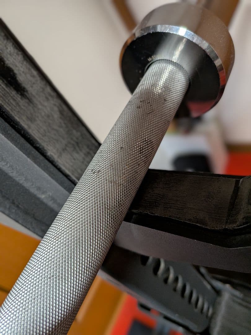 GYMWAY（ジムウェイ）マットクロムパワーバー 20kg 220cm