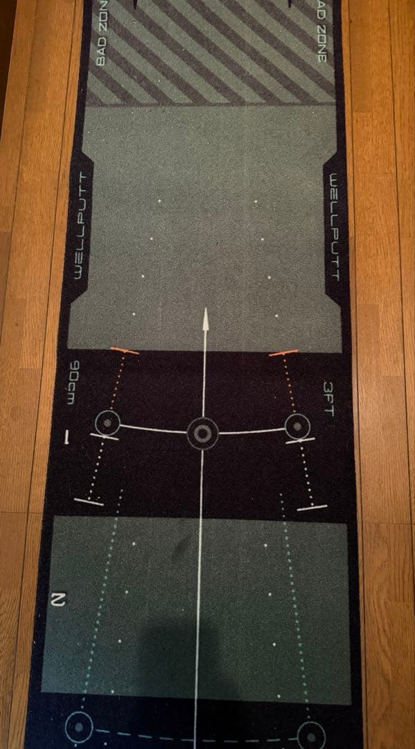 Wellputt パターマット 3m ゴルフ練習