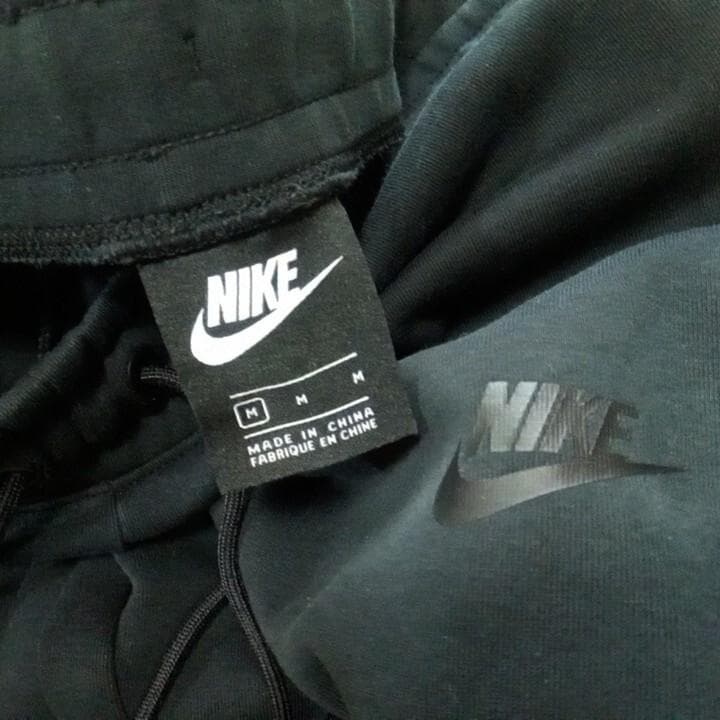 廃盤 NIKE ナイキ テックフリース セットアップ 上下 M 黒 ブラック